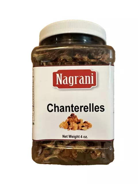 Nagrani Dried Slices, Black Truffle Chanterelle Mushrooms, 4 Ounce