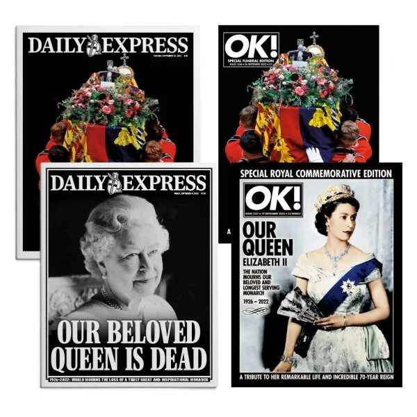 QUEEN ELIZABETH II Daily Express & OK! Magazine Selection Royal Special