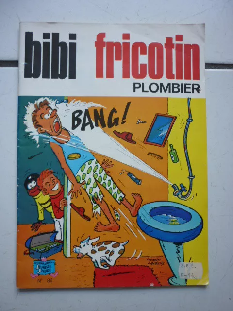 Pierre Lacroix  Bibi Fricotin  86 / Plombier