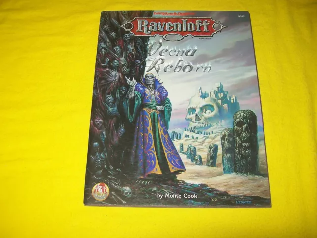 Vecna Reborn Ravenloft Dungeons & Dragons Ad&D Tsr 9582 - 3