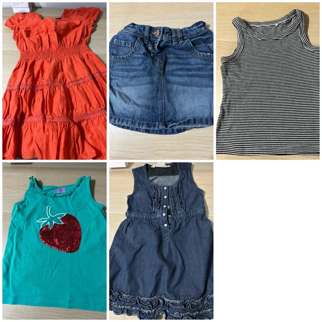girl’s summer clothes bundle age 4/5 years