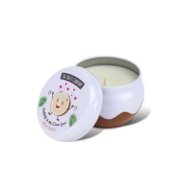 The Fruit Company Vela Perfumada Con Coco De 150 Ml
