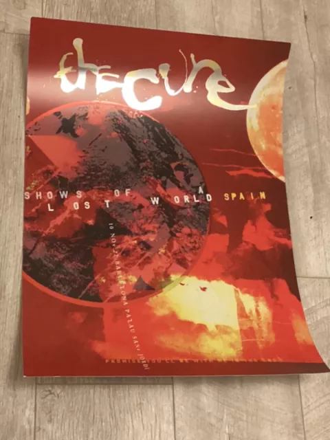 The Cure. Barcelona Spain, Nov.2022 Official Memorabilia Concert/Gig Poster