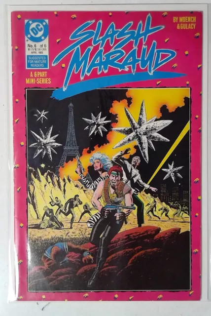 Slash Maraud #6 DC Comics (1988) FN/VF 1st Print Comic Book