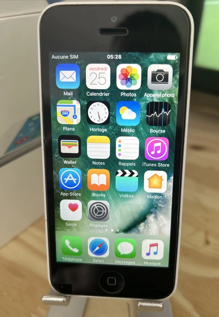 Apple iPhone5C 8GB  BLANC Bon État  Recondittionné Batterie Neuf 🇫🇷 PRO