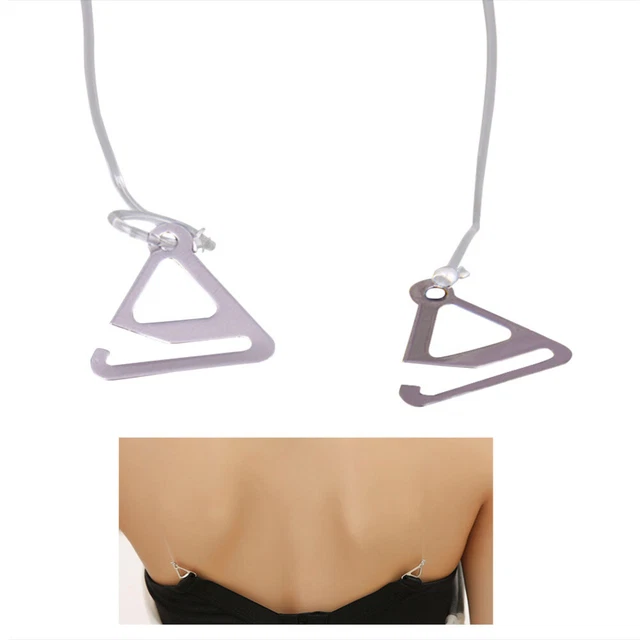 2 paia accessori donna aglet reggiseno spalline invisibili rimovibili