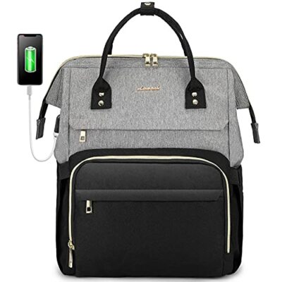 l'école et le bureau LOVEVOOK Sac à dos élégant pour femme avec compartiment pour ordinateur portable 15,6 et sac antivol pour les excursions l'université 