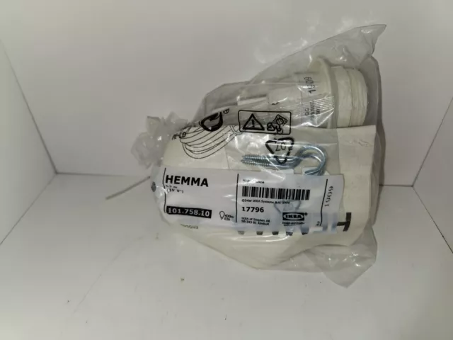 Ikea Hemma  Hanging Light Cord White 15'5"-  101.758.10 - NEW