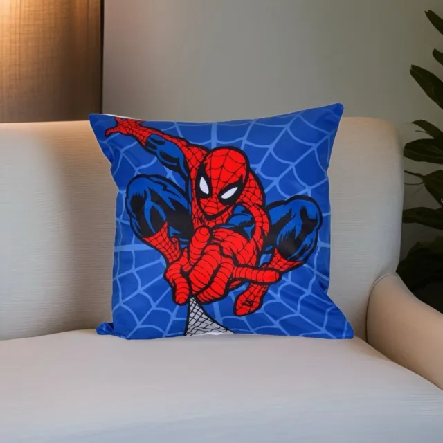 Spiderman Kissenbezug 40x40 cm-Kissenhülle Dekokissen Cushion Cover Geschenkidee