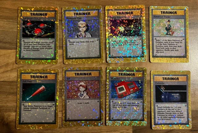 Trainer Pokemon Cards Shiny 8 Card Bundle