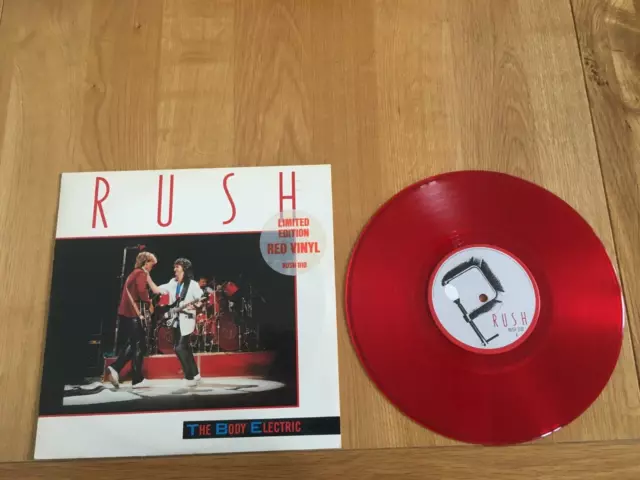 Rush-The body electric.10" red vinyl