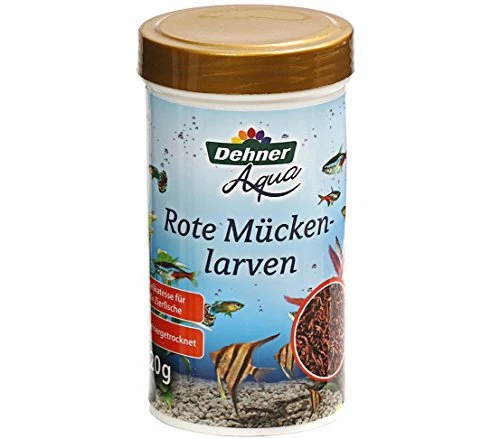 Dehner Aqua - Nourriture pour Poissons - Larves de moustiques Rouges - 250 ML