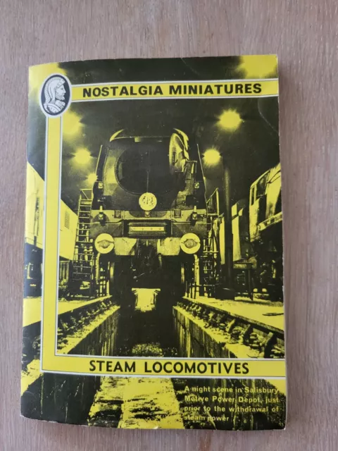 Nostalgia Miniatures Steam Locomotives Complete Set × Spares + Letter Sheffield