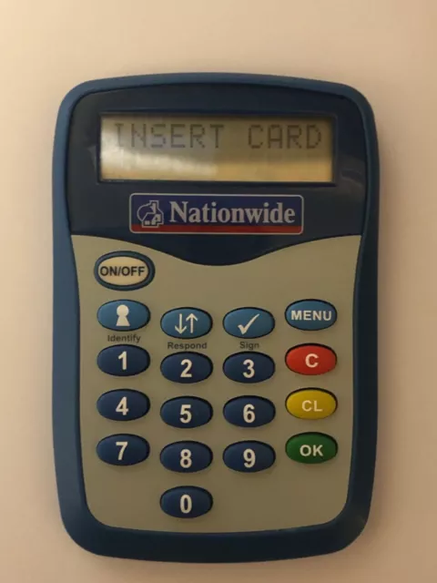 Blue Nationwide Card Reader | Online Banking | Blue (Used)