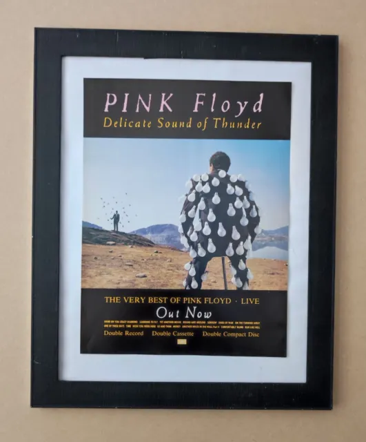 Pink Floyd-Delicate sound of thunder Original UK Press Advert 1989