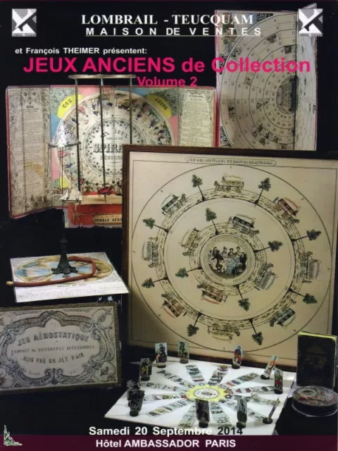 Catalogue de vente Jeux Anciens de Collection Vol. 2