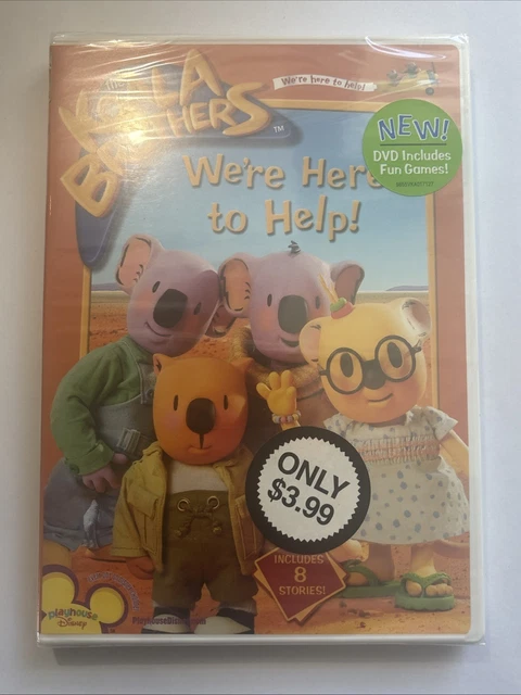 THE KOALA BROTHERS: We're Here to Help DVD (2007) Tobias Fouracre