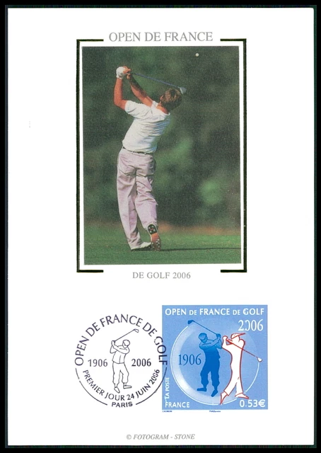 FRANCE MK 2006 GOLF SPORT SPORTS MAXIMUMKARTE CARTE MAXIMUM CARD MC CM be43