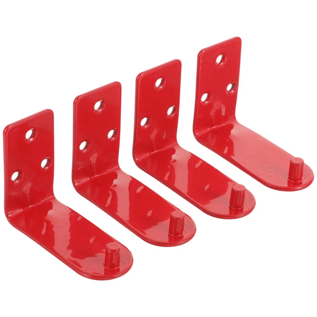 4pcs Fire Extinguisher Mount L Shape Extinguisher Bracket Extinguisher Holder