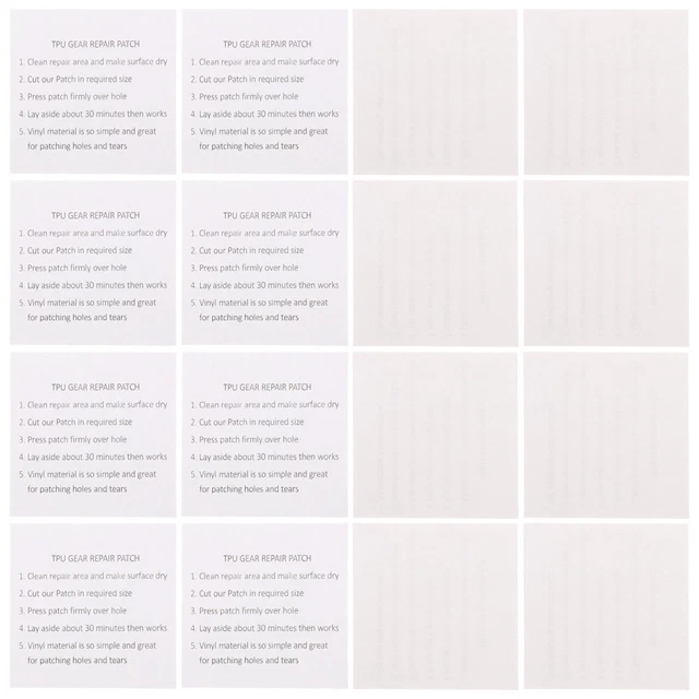 25pcs Produits gonflables Sticker Autocollant Adhésif Patch Stickers Auto-Aprof