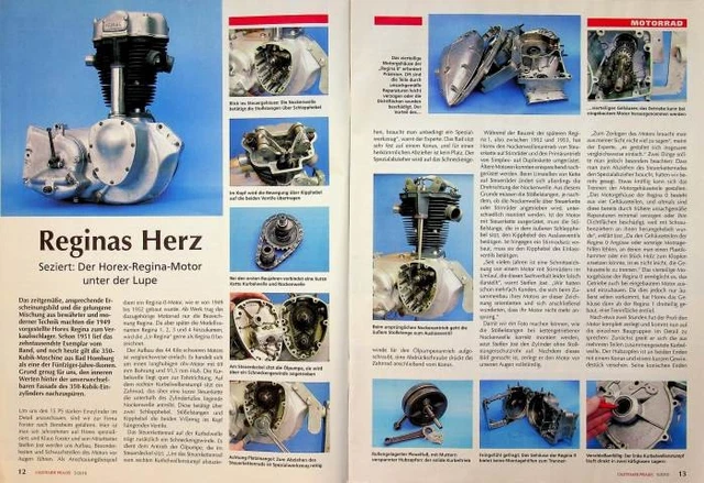 Revue Oldtimer Praxis 2271 - Article Détaillé Sur Moteur NSU Max - 2008