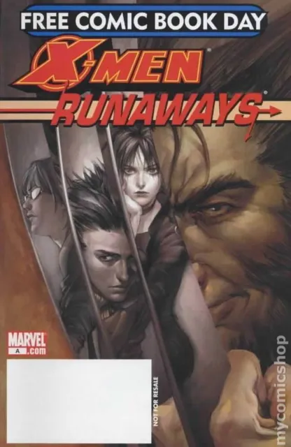 X-Men Runaways FCBD #2006 Chen FN Stock Image