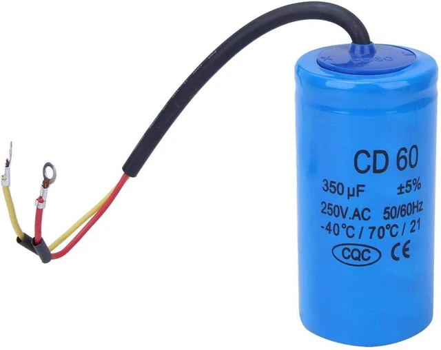 Condensateur CD60 350 uf, de Moteur 250VAC, de...