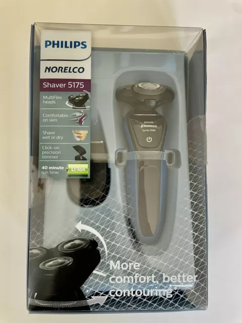 Philips Norelco Shaver 5175 Wet & dry electric shaver, Series 5000, Brand New