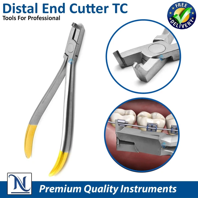 TC Distal End Cutter Plier Hold & Cut Soft and Hard Wire Orthodontic Instruments