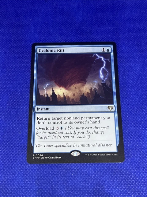 PACK MTG CYCLONIC Rift Commander Masters 0084 nouvelle MMT WOTC Hasbro ...