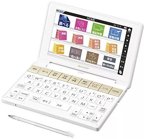 Sharp color - Electronic dictionary Brain junior high school model white system