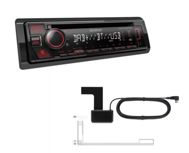 Autoradio Kenwood KDC BT 450 DAB DAB+ BLUETOOTH USB CD RADIO 1 DIN