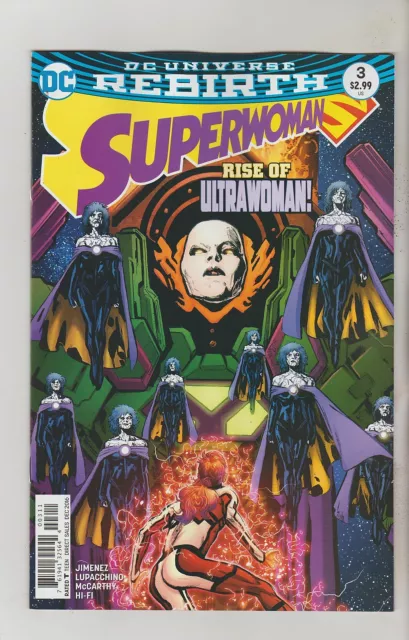 Dc Comics Superwoman #3 Dezember 2016 Wiedergeburt 1. Druck Nm