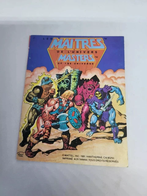 GRIZZLOR – Maîtres De L'Univers (MOTU) – France 1985 – Avec Mini Manga