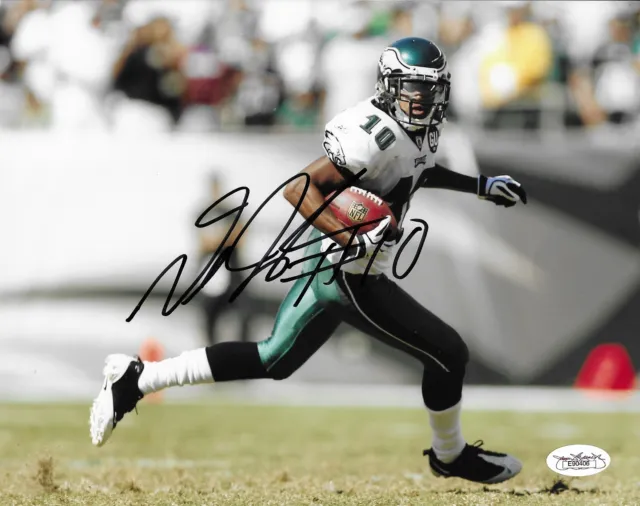 DeSean Jackson Philadelphia Eagles Autographed Signed 8x10 Photo JSA COA 06