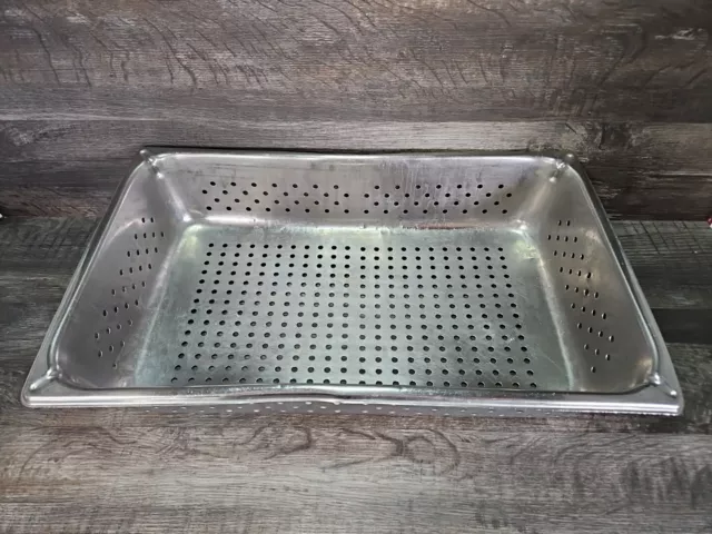 VOLLRATH Super Pan Perforated 3004-2 Full Size 21x13x4" SuperPan USA