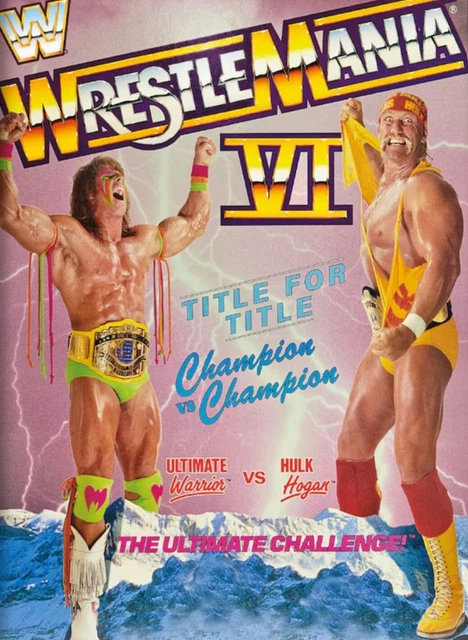 Foto Incorniciata A3 Di Hulk Hogan Con Firma Stampata – 330x445 Mm, 4 Immagini Classiche, Telaio Nero In Policarbonato, Regalo Perfetto Per Fan WWE/WWF