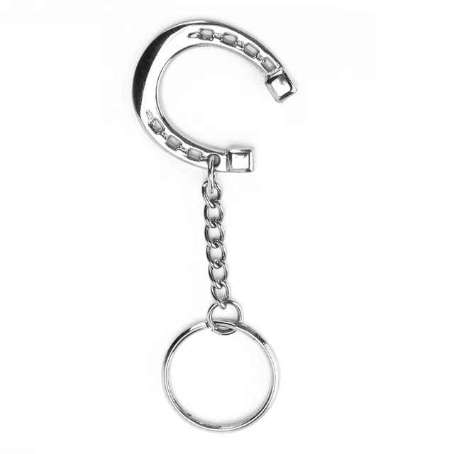 Snaffle Bit Keychain Horseshoe Shaped Keychain Horse Bits Keychain For Car K Bs3