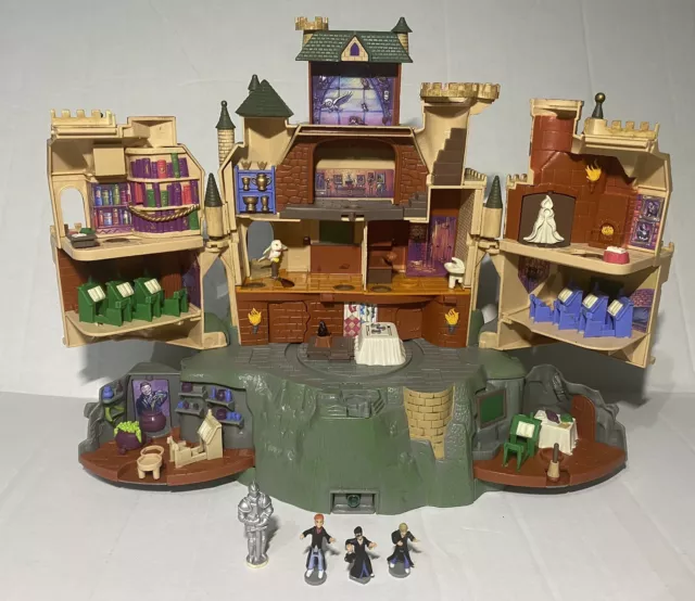 RARE MATTEL HARRY POTTER Polly Pocket Hogwarts Castle Playset Figures More  $79.90 - PicClick