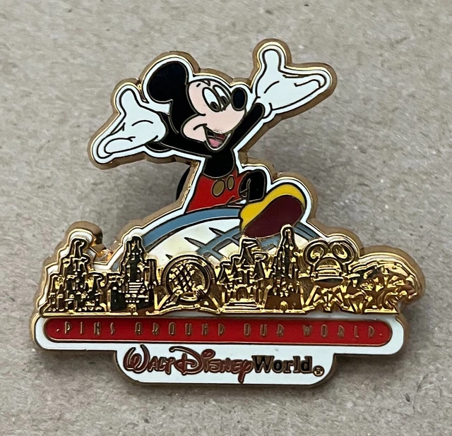 DISNEY PIN Mickey Mouse Pins Around the World Walt Disney World