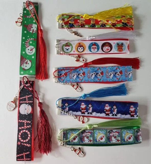 Christmas Bookmarks Multi Themes And Patterns New 2