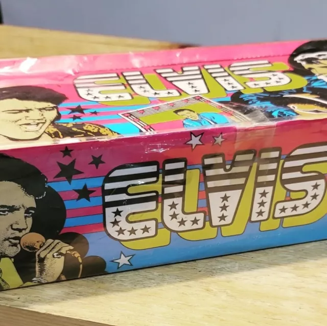 1978 Elvis Presley Monty Gum Trading Cards Wax Box (100 Packs) 2