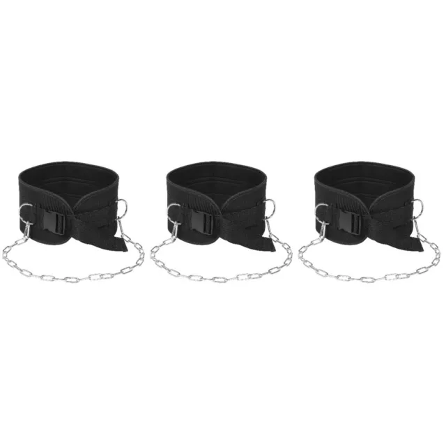 3 Pack Nylon Fitness-Gewichtsgürtel Hüftgurt Zum Gewichtheben