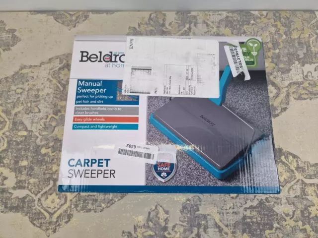 Beldray Carpet Sweeper - Turquoise (LA024855TQ) - B25