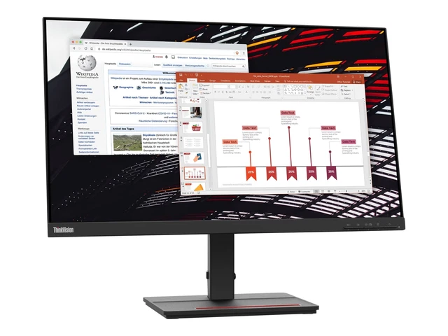 Lenovo ThinkVision S24e-20 60,4cm (23,8") Full HD 16:9 Monitor VGA/HDMI 6ms