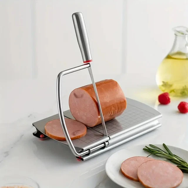Kitchen Accessories Wire Cutting Cheese Slicer Cutter Board Butter Cutter Stainless Steel Cheese Knife Baking Kitchen