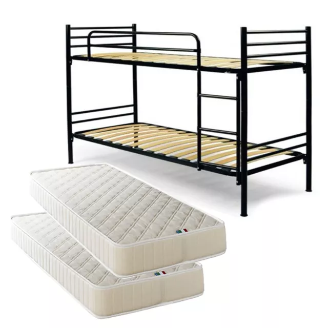 Lit superposé 80x190 plus couleurs Matelas pour enfants et adultes de Qualitè