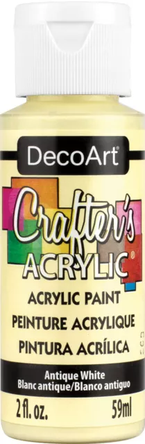 Crafter's Acrílico Multiusos Pintura 59ml-Antique Blanco, DCA-03