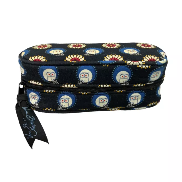 Vera Bradley Hanna Night Owl Soft Shell Sunglass Zip Around
