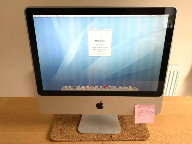 Apple iMac 20" 2.66GHz A1224 Early 2009 MB417LL/A - Working - For Parts